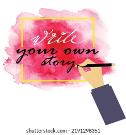 writing background pink grunge design texts decoration