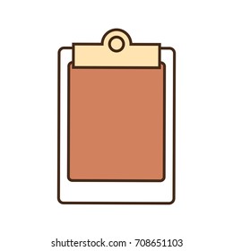 writing board  vector illustration
