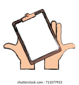 writing board  vector illustration