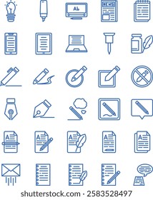 Writing in Colour Style Icon