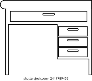Writing desk home furniture design.