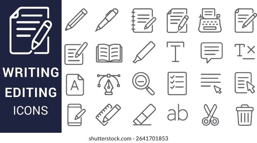 Writing and Editing Icons for Content Creation and Documentation