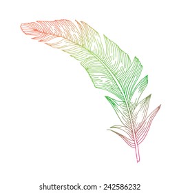 writing feather 
