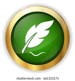 writing feather icon