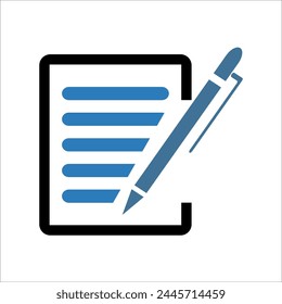 Icono de Comentarios de escritura (Ilustración vectorial)