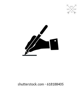 Writing hand