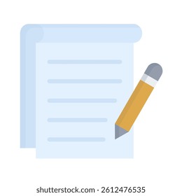 Writing Icon Element for Design