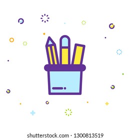 Writing icon illustration