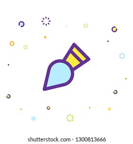 Writing icon illustration