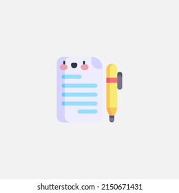 Writing icon sign vector,Symbol, logo illustration for web and mobile