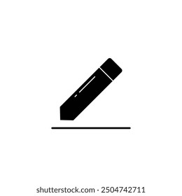 Vector de icono de escritura. símbolo de letra. signo de contrato
