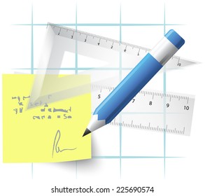 Writing Instruments - Illustration