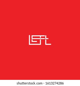 writing left logo with simple and unique lines and colors.
