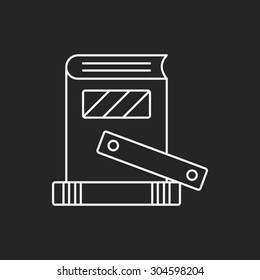 writing line icon