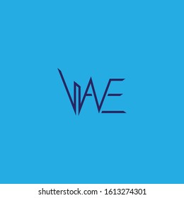 writing the logo wave line.