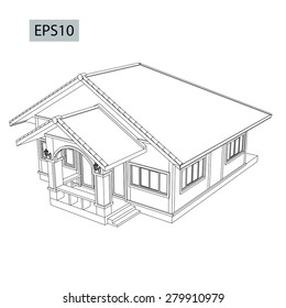 Writing a Modern House Plans.