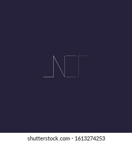 writing NCT with simple shapes and luxurious colors.