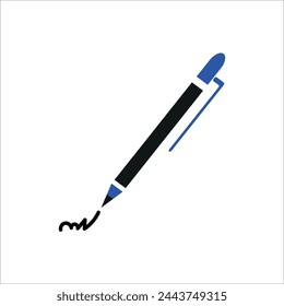 Writing note icon vector graphics design