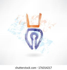 writing pen grunge icon