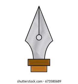 writing pen head ink classic icon