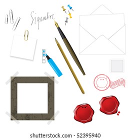 writing pen head and other objects