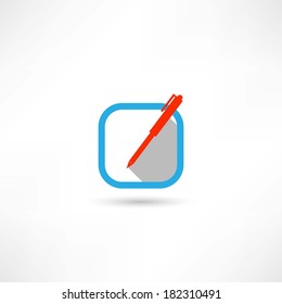 writing pen icon