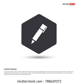 Writing pen icon Background icon template