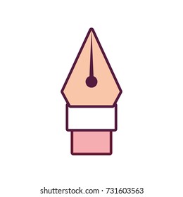 writing pen vector illustration