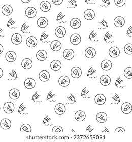 Writing Seamless Pattern for printing, wrapping, design, sites, shops, apps