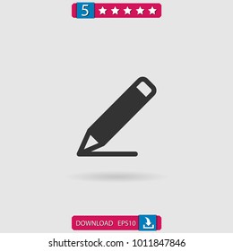 writing vector icon