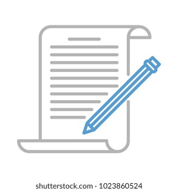 Writing vector icon