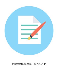 Writing Vector Icon