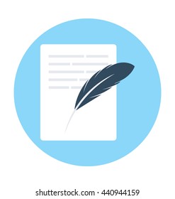 Writing Vector Icon