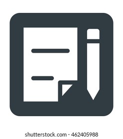 Writing Vector Icon