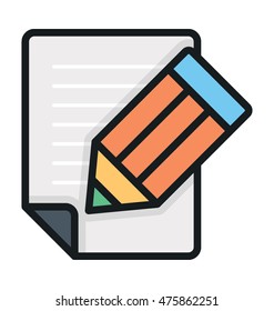 Writing Vector Icon
