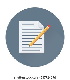 Writing Vector Icon