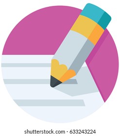 Writing Vector Icon 