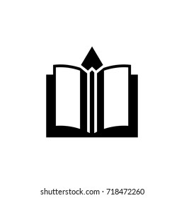 writing - vector logo/icon illustration