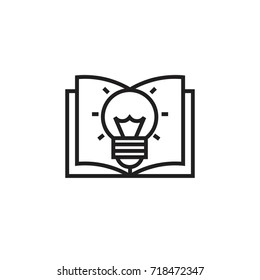 writing - vector logo/icon illustration