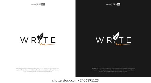 diseño del logotipo de marca de escritura tipografía concepto creativo 