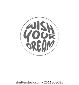 writing words of encouragement with distorted shapes 
