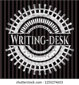Writing-desk silvery emblem