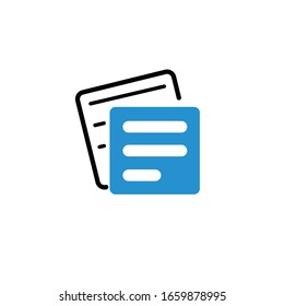 Written Icon Design Simple Vector 
