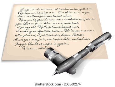 written letter