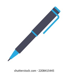 Writting Pen Vector Icon which is suitable for commercial work and easily modify or edit it

