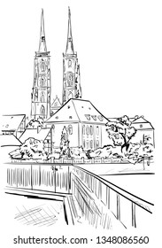 Wroclaw on a sunny day