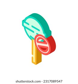 wrong answer isometric icon vector. wrong answer sign. isolated symbol illustration