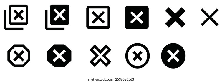 wrong buttons and no checkmark icons set.