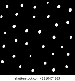 Wrong drop, seamless pattern of abstract organic shapes. Abstract irregular random drops. Simple liquid amorphous spot. Trendy minimalistic design for presentations, fabric, wallpapers, posters