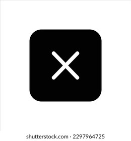 wrong in flat design style